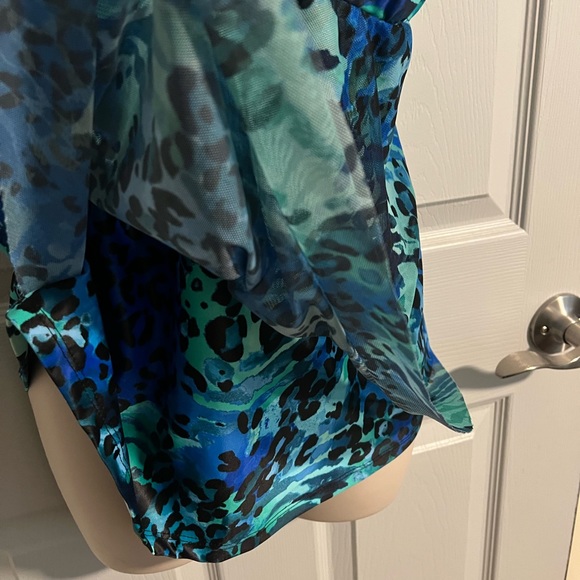 Womens Del Raya Tankini Swimwear Top Size 14 - Picture 2 of 7